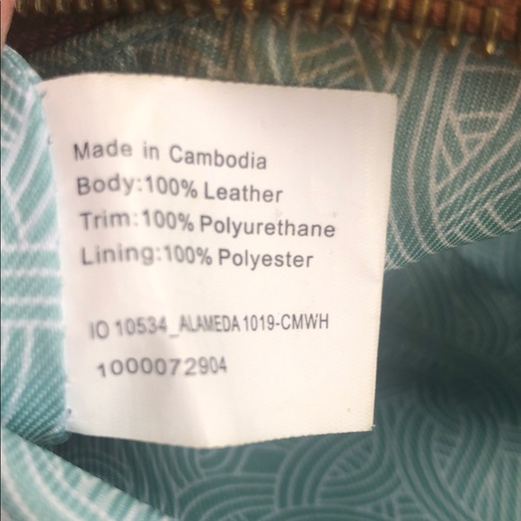 The Sak Multi-Color Brown Leather Shoulder Bag - Picture 12 of 15